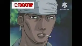 Initial D Second Stage - Seiji Iwaki cuts the sticker dub comparison 