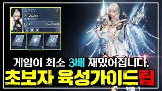 [아키텍트] 무과금&초보자 육성가이드 꿀팁 총정리 / 게임이 3배 재밌어집니다