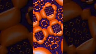 Infinite Zoom into the Beautiful Fractal ✨🌀 #Fractal #Mandelbrot #Zoom
