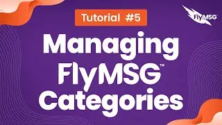 With FlyMSG You Can Organize your Sales Effectiveness and Templates Through Categories