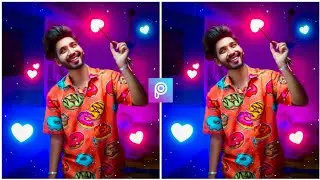 Saarvendra New glowing heart photo editing | Saarvendra glowing photo editing | Saarvendra editing
