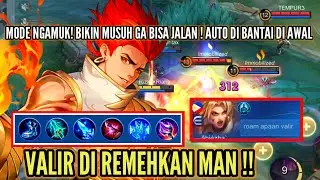 Musuh Gak Bisa Jalan! Combo Skill Valir Gila Banget! BUILD VALIR TERSAKIT 2025