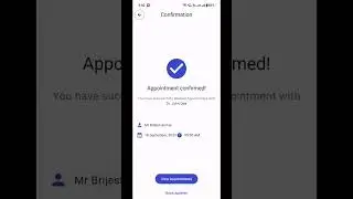 Free flutter appointment booking app #shorts #free #flutter #appointment #freefluttertheme