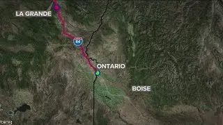 I-84 closed in eastern Oregon from Ontario to La Grande