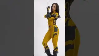 Jenna Ortega as X 23 #shorts #marvel #x23 #wolverine