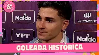 De Paul, Paredes y Julián Álvarez hablaron tras la goleada a Brasil | #ALaBarbarossa