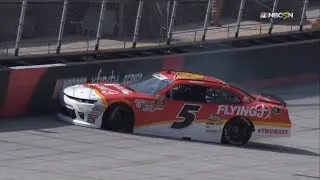 NASCAR Xfinity Series 2018. Qualifying Bristol Motor Speedway(2). Michael Annett Hit Wall
