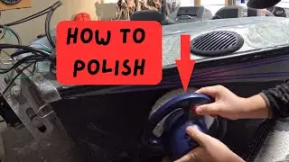 Polishing Bass Boat! Bass Boat Restoration Part 3