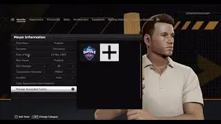 How to create your own Avatar/ Player in Cricket 26