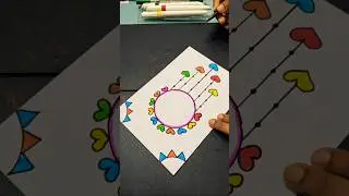Happy birthday greeting card ideas #birthdaycard #trending #art #greetingcard #shorts #drawing #diy