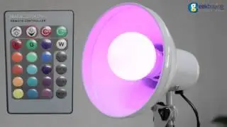 5W RGB LED Bulb 16 Colors 4 Changing Mode with IR Remote