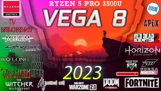 | Ryzen&trade; 5 3500U IGPU  |  Vega 8 in 15 Games     | 2023-2024