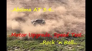 Absima AT 3 4, Motor Tausch, Testfahrt, Speedtest, RC Offroad  Bietigheim, 27 03 2025