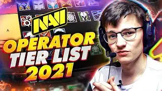 Rainbow Six Siege Operator Tier List 2021 by NAVI Doki
