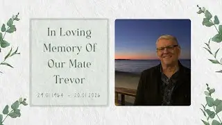 Celebrating the life of Trevor Byrne | 31 January 2026 | 1pm