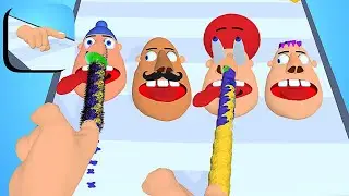 Finger Runner 3D ​- All Levels Gameplay Android,ios (Levels 1-4)