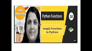 Lesson 19. USAGE OF MAP( ) FUNCTION IN PYTHON - PYTHON PROGRAMMING #coding #programming #python