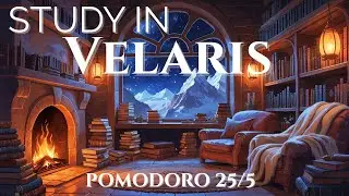 Study Like a High Fae | ACOTAR Pomodoro Session 25/5 ✨