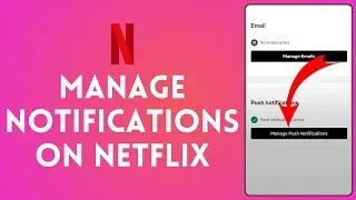 How to Manage Netflix Notification 2024 | Netflix Tutorial