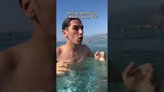 &Ouml;grencimi denizde yine yakalamışımdır siz ne yapardınız @Mertlia #funny #deniz #tatil