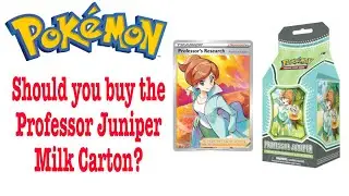 Should you buy the Professor Juniper Special Tournament Collection Pokemon Milk Carton or a Booster?