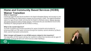 HCBS Waiver Drafts for Public Comment | Jan. 2024