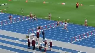 100m Hurdles Open Women Final, 2022 QLD Athletics Championships, Brisbane 6/03/2022