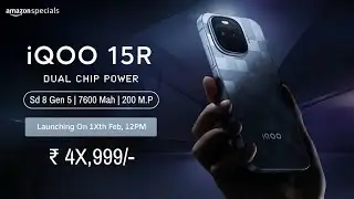 iQOO 15R Launch Date In India | iQOO 15R Price In India, Processor, Camera, Display, Battery,Feature