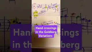 How to listen to Bach: Goldberg Variations #bach #goldbergvariations #shorts #counterpoint #piano
