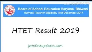 Htet results 2019