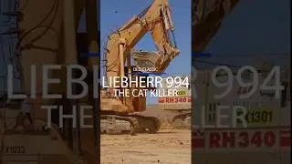 Liebherr 994 German Iron #liebherr #old #germany