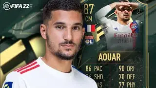 &iexcl;MEJOR DE LO QUE ESPERABA!  87 Houssem AOUAR FIFA 22 PLAYER REVIEW Winter Wildcards SBC