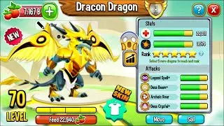 Dragon City: Hatching NEW Dracon Dragon, the BEST Legendary Dragon 2022! 😱