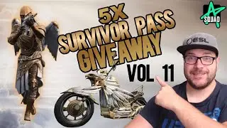🔥GIVEAWAY 5x Survivor pass Volume 11 | New State Mobile