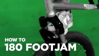 Как сделать 180 футджем на MTB (How to 180 Footjam MTB)