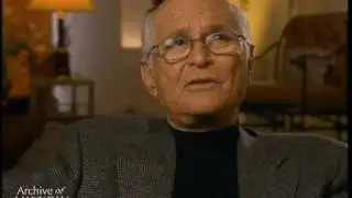 Norman Lear talks about how he discovered Bill Macy who he saw choking on a chickenbone, later ...