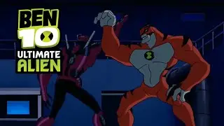 Rath Kevin y Gwen Vs Seven Seven | Ben 10 Ultimate Alien 