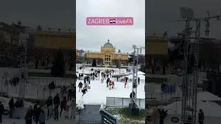 Zagreb Januar 2025🇭🇷#travel #walkingtour #trip #zagreb #croatia #split #tram #winter #lovetravel