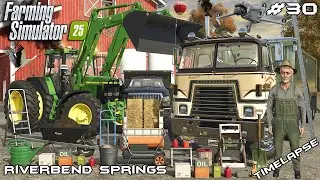 SELLING SILAGE TO BGA W/TRUCK & TRAILER | Animals on RIVERBEND | Farming Simulator 25 | Episode 30