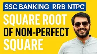How to find Square Root of Non- Perfect square| Fast & easy method|