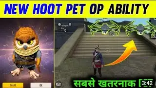 Free Fire New Hoot Pet Ability ???||New Pet Ability Test #shorts #short