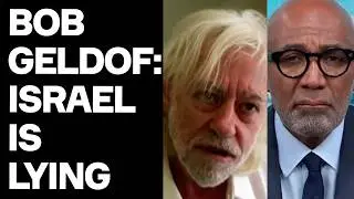 Bob Geldof: Izrael KŁAMIE