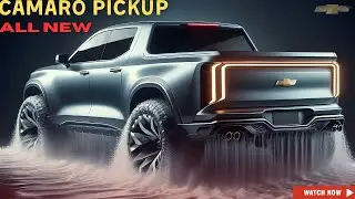 NEW 2025 Chevy Camaro Muscle Truck Unveiled - FIRST LOOK!