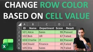 Советы по Excel &mdash; изменение цвета строки на основе значения | Несколько правил