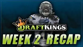 DRAFTKINGS LINEUP REVIEW & RESULTS: NFL Week 2