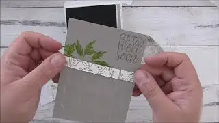 Stampin Up! Floral Essence Get Well Card