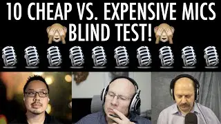 Truly Blind 🙈 10 Surprise Mystery Microphone Test: Cheap vs. Expensive the Best and Worst