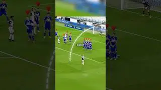 999 IQ Genius Freekick Tactic🧠 #football