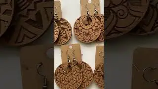 🌿 Nature-Inspired Wooden Earrings &ndash; Chic & Earthy! 🌟