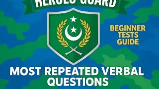 PMA most repeated verbal intelligence Questions part-5 by A.R.J Forces Academy 